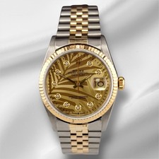 Rolex Datejust 36mm Or Jaune