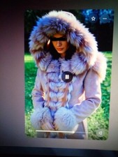 MANTEAU LONG EN LAPIN RASÉ