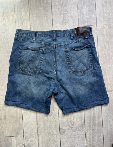 Short wrangler vintage - short, bleu