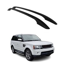 Barres de toit longitudinales pour Land Rover Range Rover Sport 2005-13 Alu Noir
