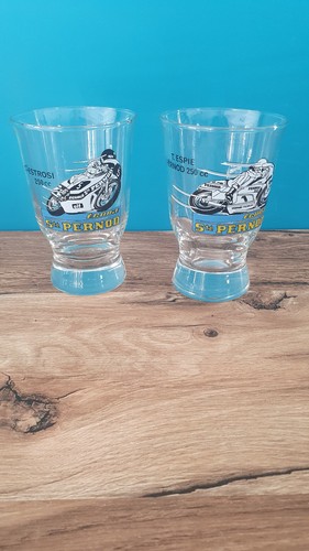 Lot verres sté - sté, pernod