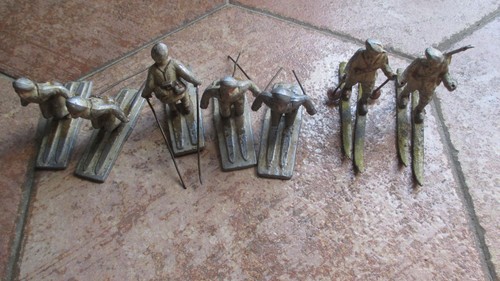 Figurines soldats skieurs - soldats,