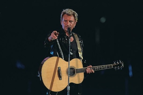 Johnny hallyday concert at - hallyday,