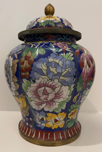 Chine pot couvert cloisonné - , c