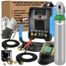 Sherman TIG 200 AC/DC MULTIPRO 200A Poste à souder PULSE MMA Aluminium - jeu n°3