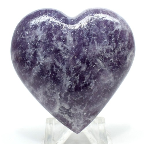 Cœur lépidolite violet - lépidolite,