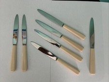 7 Couteaux À Dessert Art Deco