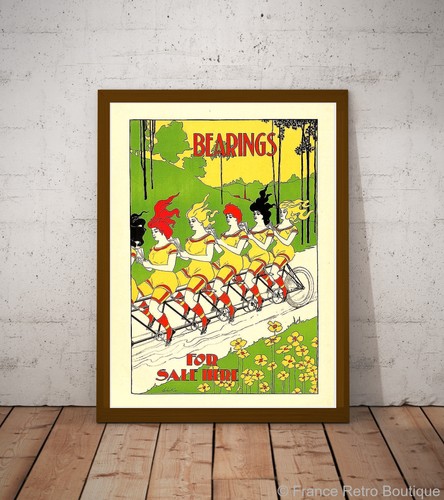 Affiche publicitaire vintage