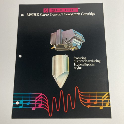 Shure m95he phonograph - shure,