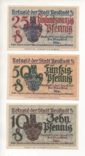 Notgeld neustadt 3 - notgeld,