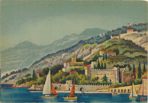 Carte postale théoule sur - carte,