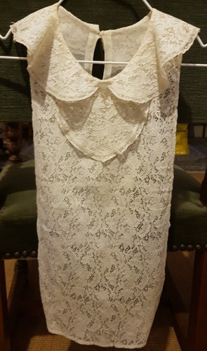 Plastron ancien dentelle - plastron,