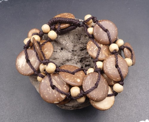 Bracelet multirangs ethnique