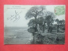 CPA  Sénégal    jardin de la maison de N'Gazobil  N°743 Fortier