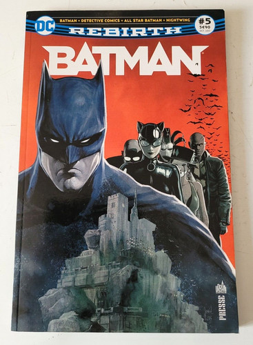 Comics batman rebirth - dc,