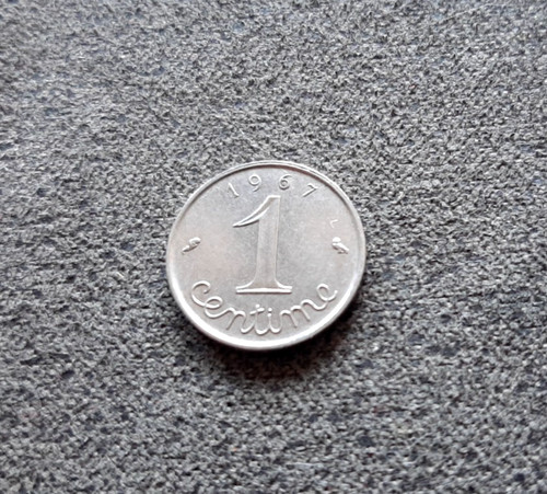 Monnaie france centime - france,
