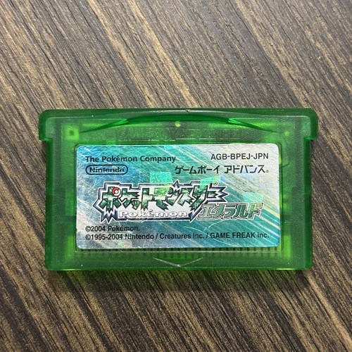 Pokemon emerald gba - pokemon, japanese