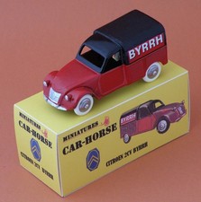 Car-Horse Citroen 2cv 2 cv  fourgonnette Byrrh style Dinky cij jrd