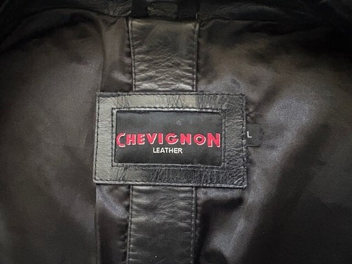 Veste cuir chevignon - en,