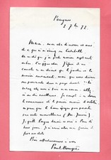 EL90-L.A.S-PAUL BOURGET-ÉCRIVAIN-ESSAYISTE-MEMBRE DE L'ACADÉMIE FRANÇAISE-1912