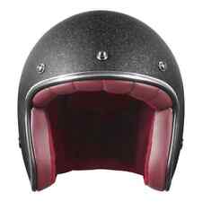 Casque de moto Jet N242 Noir Paillette Taille XL