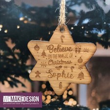 Personnalisé Bois Noël
