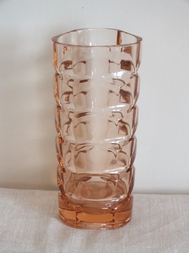 Vase vintage facettes en - vase,