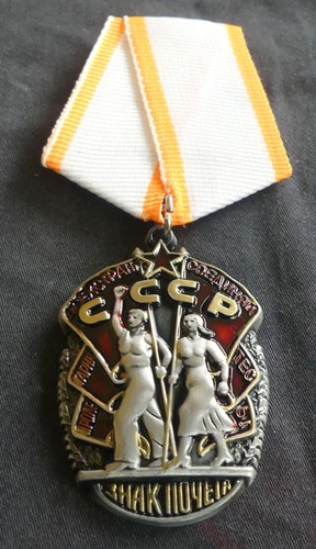 Médaille soviétique ordre - médaille, “ordre