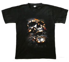 T SHIRT SKULL DEATH NOIR TETE DE MORT ROCK METAL TAILLE M REGULAR OCCASION