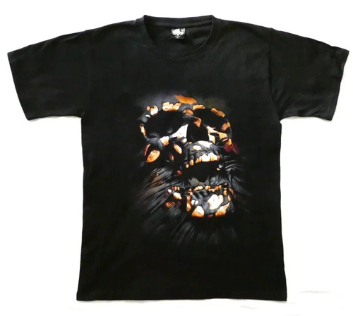 Shirt skull death noir tete - death,