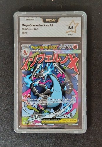 Carte pokemon gradée 5 - pokemon, 9.5