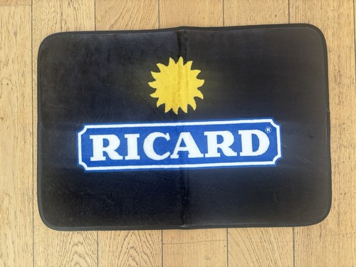 Tapis paillasson noir ricard - paillasson,