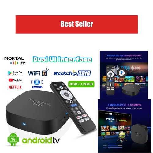 Box android 8k rk3518 - 16.0,