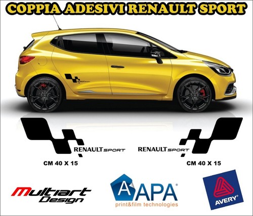 Kit adhésifs renault sport - kit,