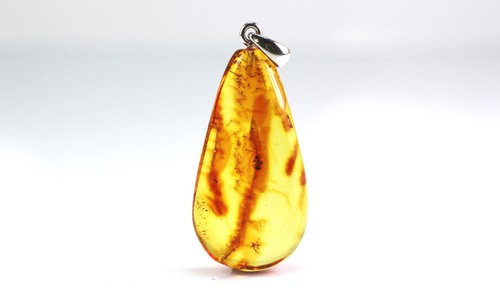 Pendentif ambre baltique - la,