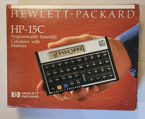 Hewlett packard 15c - packard, vintage