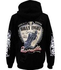 Sweat à capuche Billy Eight fermeture zip   Bonneville  📌5a.