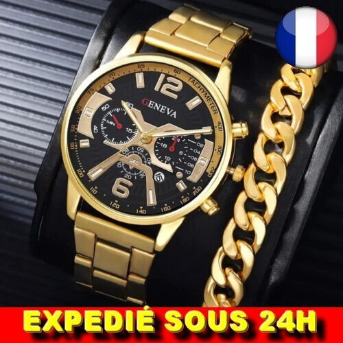 Montre geneva bracelet - ✅,