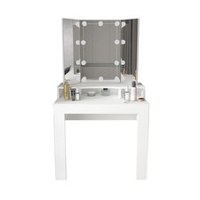 Table de maquillage blanc