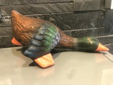 Statuette de canard colvert posé collection 20 cm