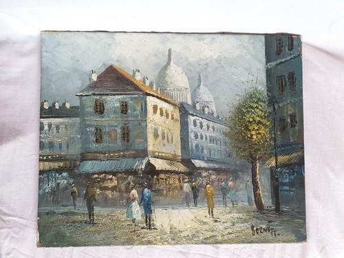 Tableau huile sur - huile,