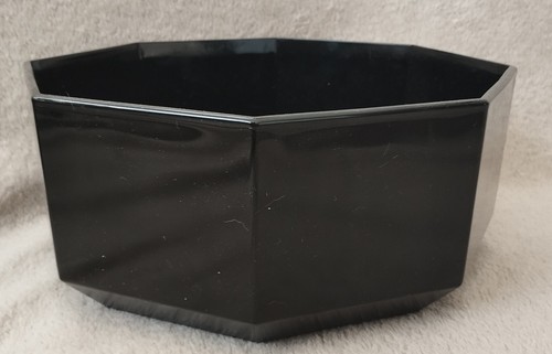 Ancien saladier noir arcoroc - ancien,