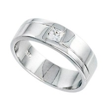 Bague argent sterling pour - en,