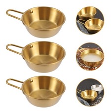  3 Pcs Bol Pour Ramen Vaisselle Coreenne De Riz Coréen À Soupe Métal