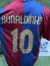 Maillot FC Barcelone 2006-2007 Ronaldinho Shirt Trikot  Camiseta Nike Football