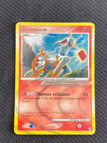 Carte pokémon arceus ar3 - pokémon, fr
