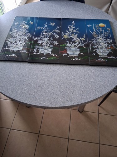 Tableau asiatique pans - tableau,