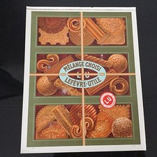 Etiquette LU Ancien Boîte