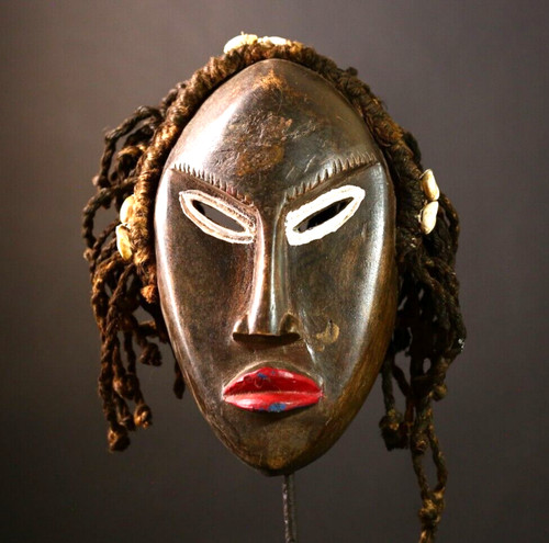Masque africain bois tribal - africain,