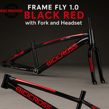 BMX FLY 1.0 Frame Black/Red +